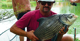 Рыбалка на озере Сабай